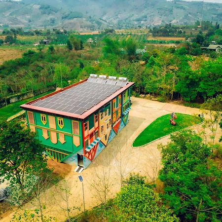Villa Cánh Cam Cao Phong Esterno foto