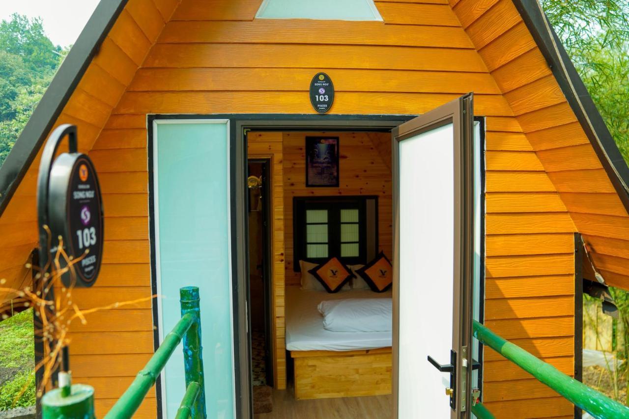Villa Cánh Cam Cao Phong Esterno foto