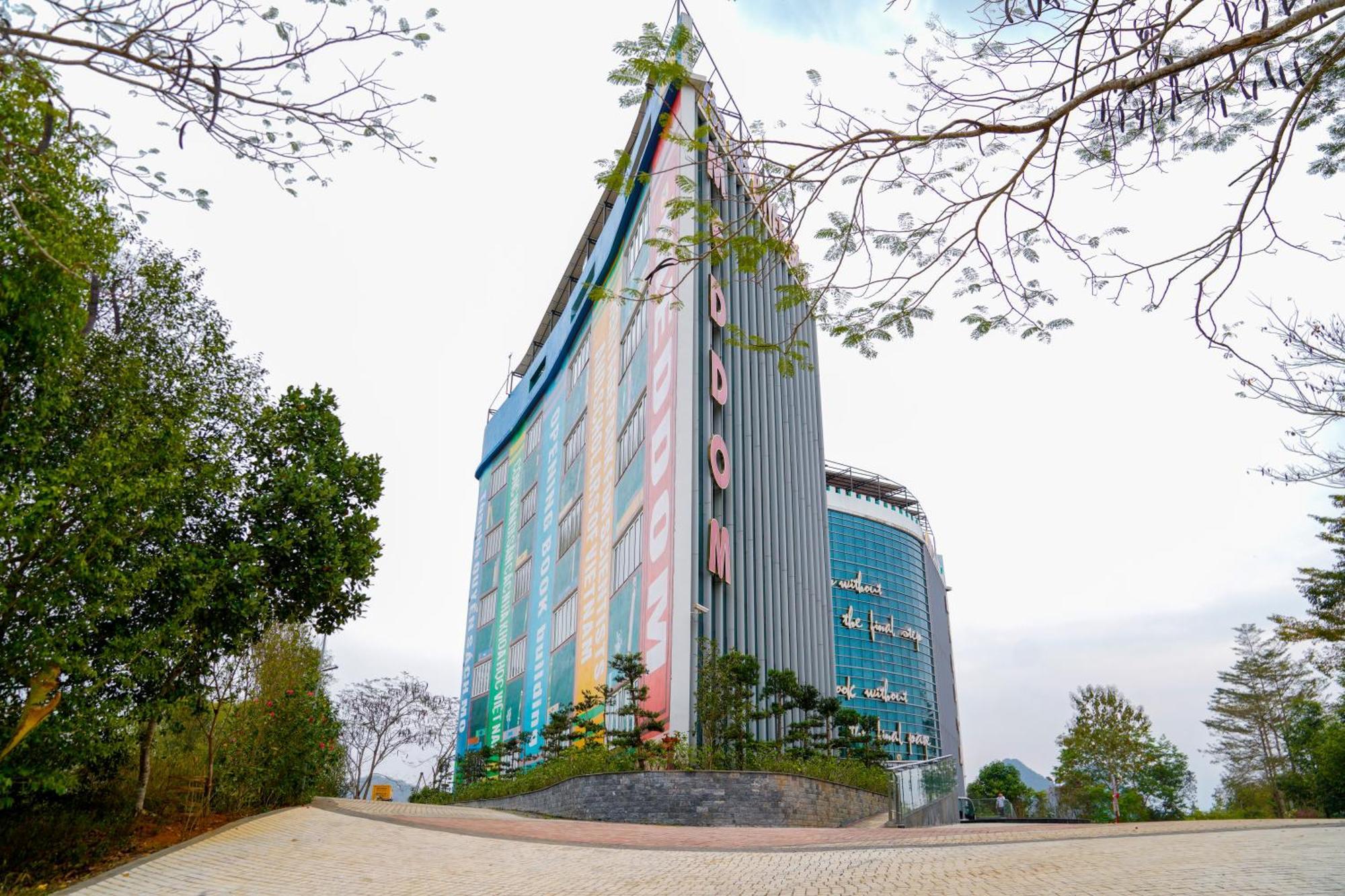Villa Cánh Cam Cao Phong Esterno foto