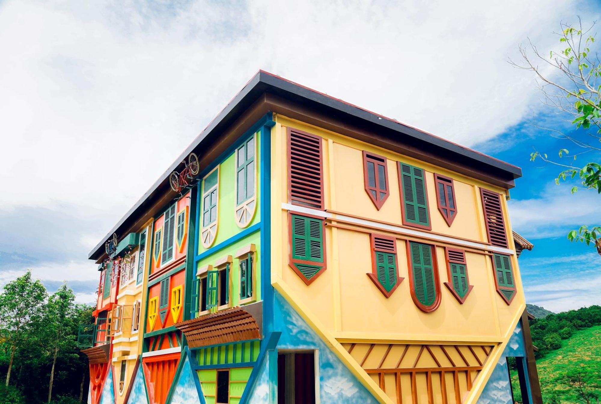 Villa Cánh Cam Cao Phong Esterno foto