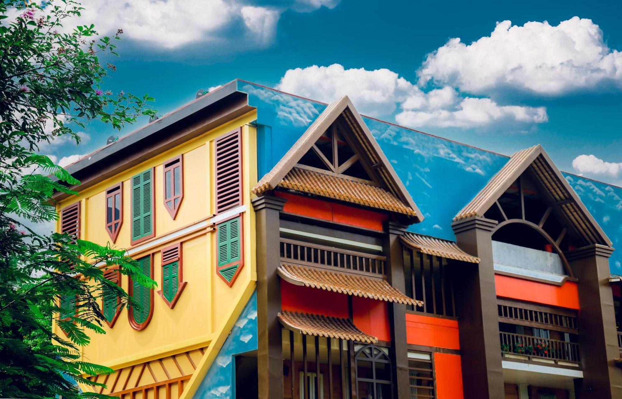 Villa Cánh Cam Cao Phong Esterno foto