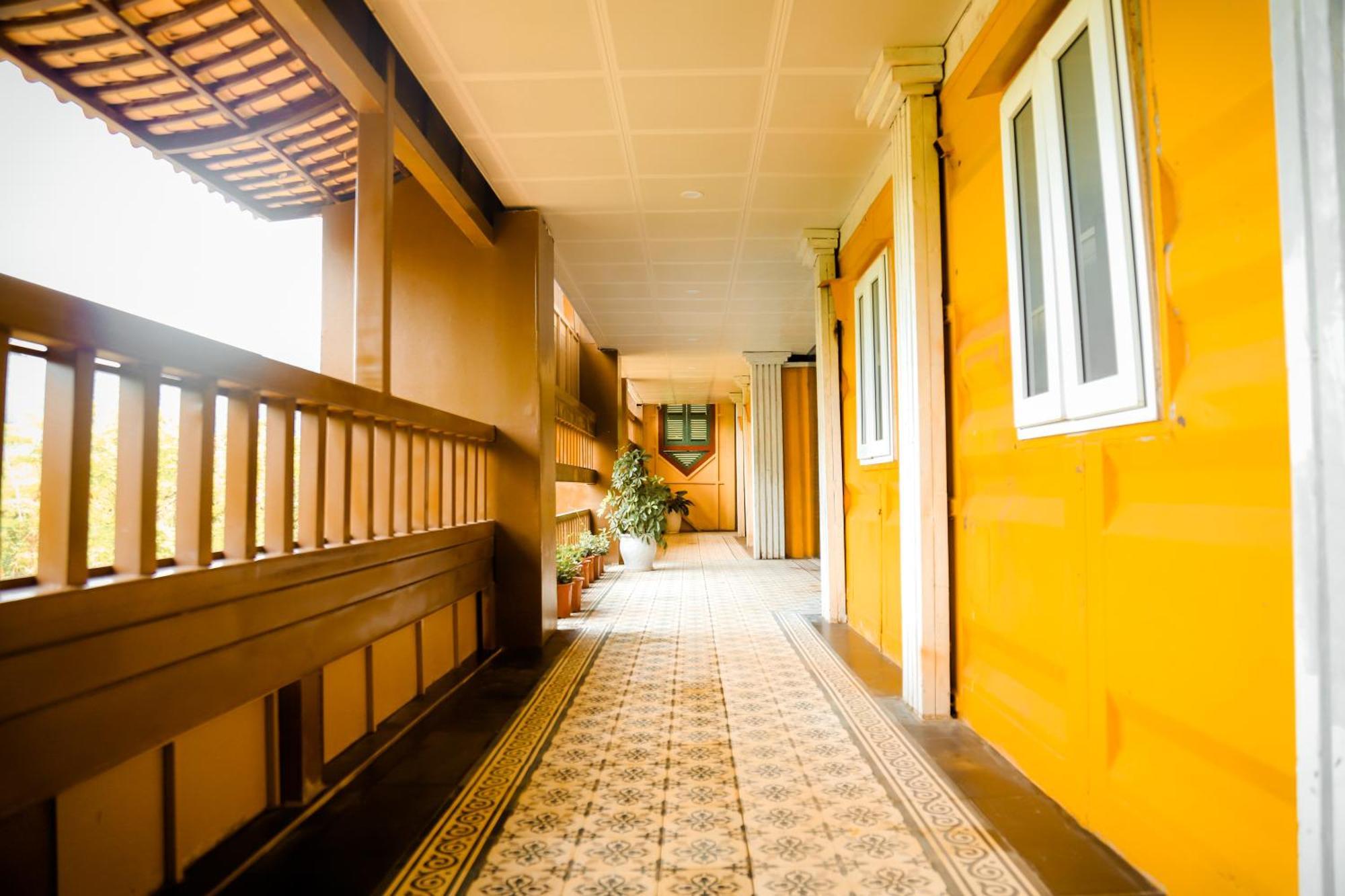 Villa Cánh Cam Cao Phong Esterno foto