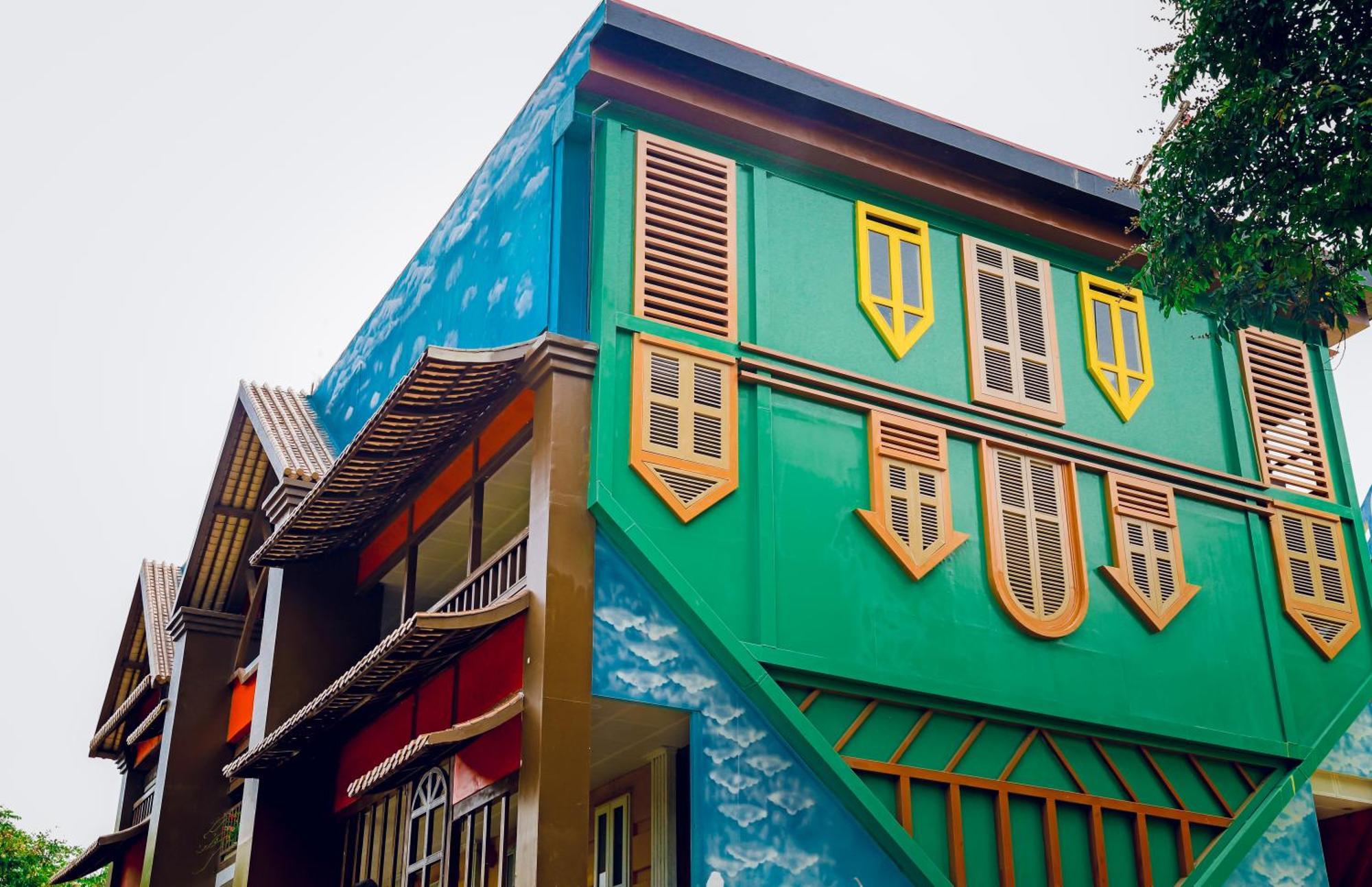 Villa Cánh Cam Cao Phong Esterno foto