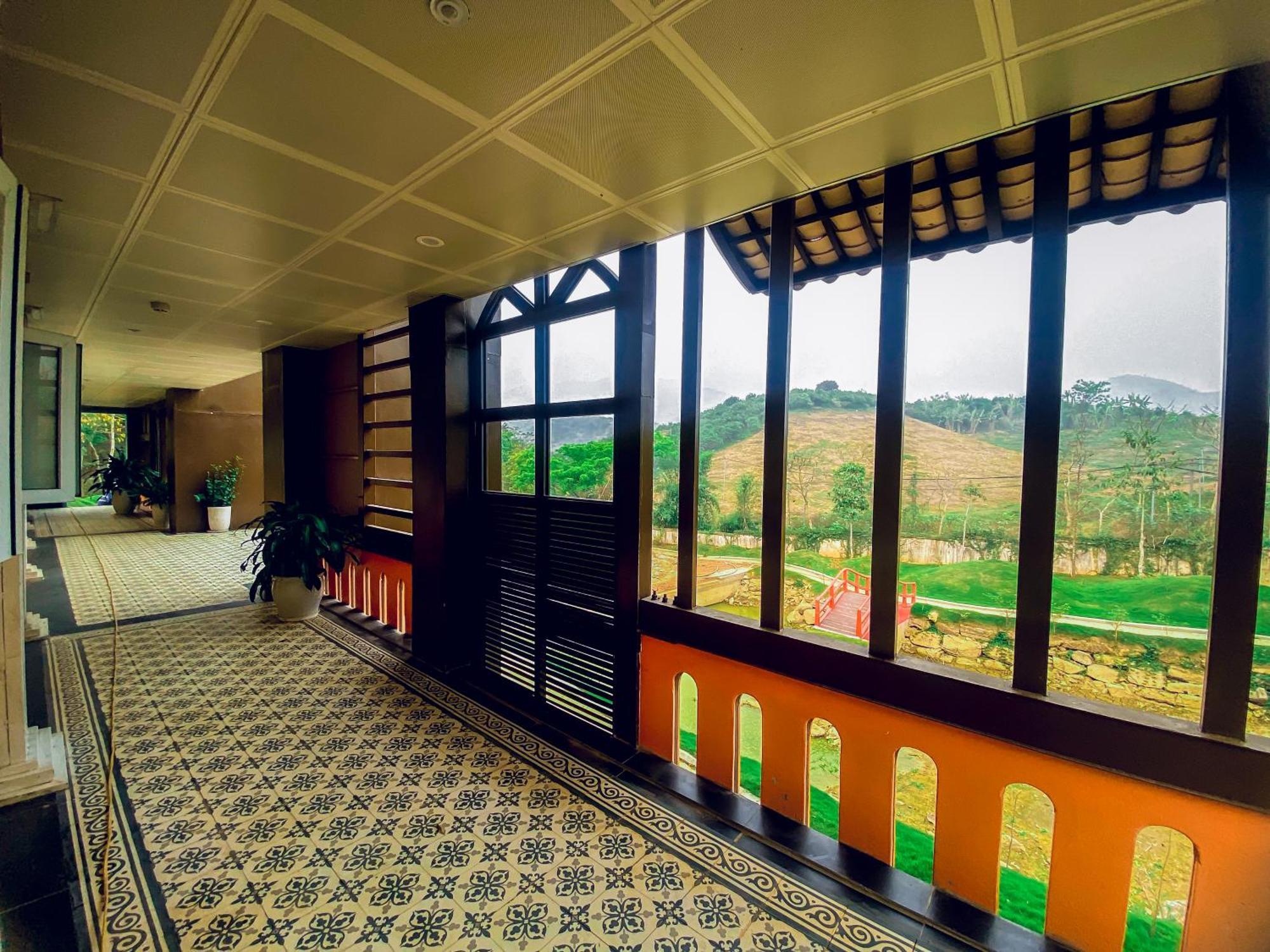 Villa Cánh Cam Cao Phong Esterno foto