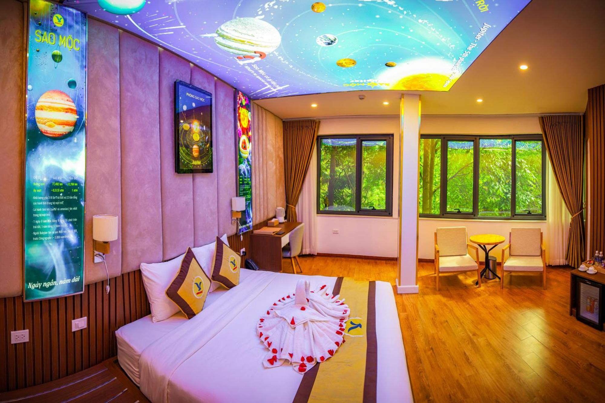 Villa Cánh Cam Cao Phong Esterno foto