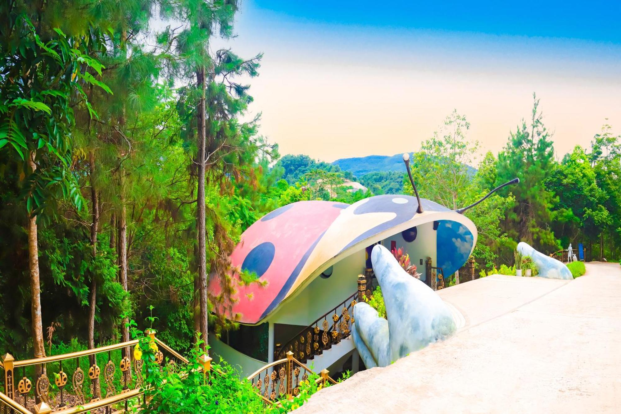 Villa Cánh Cam Cao Phong Esterno foto