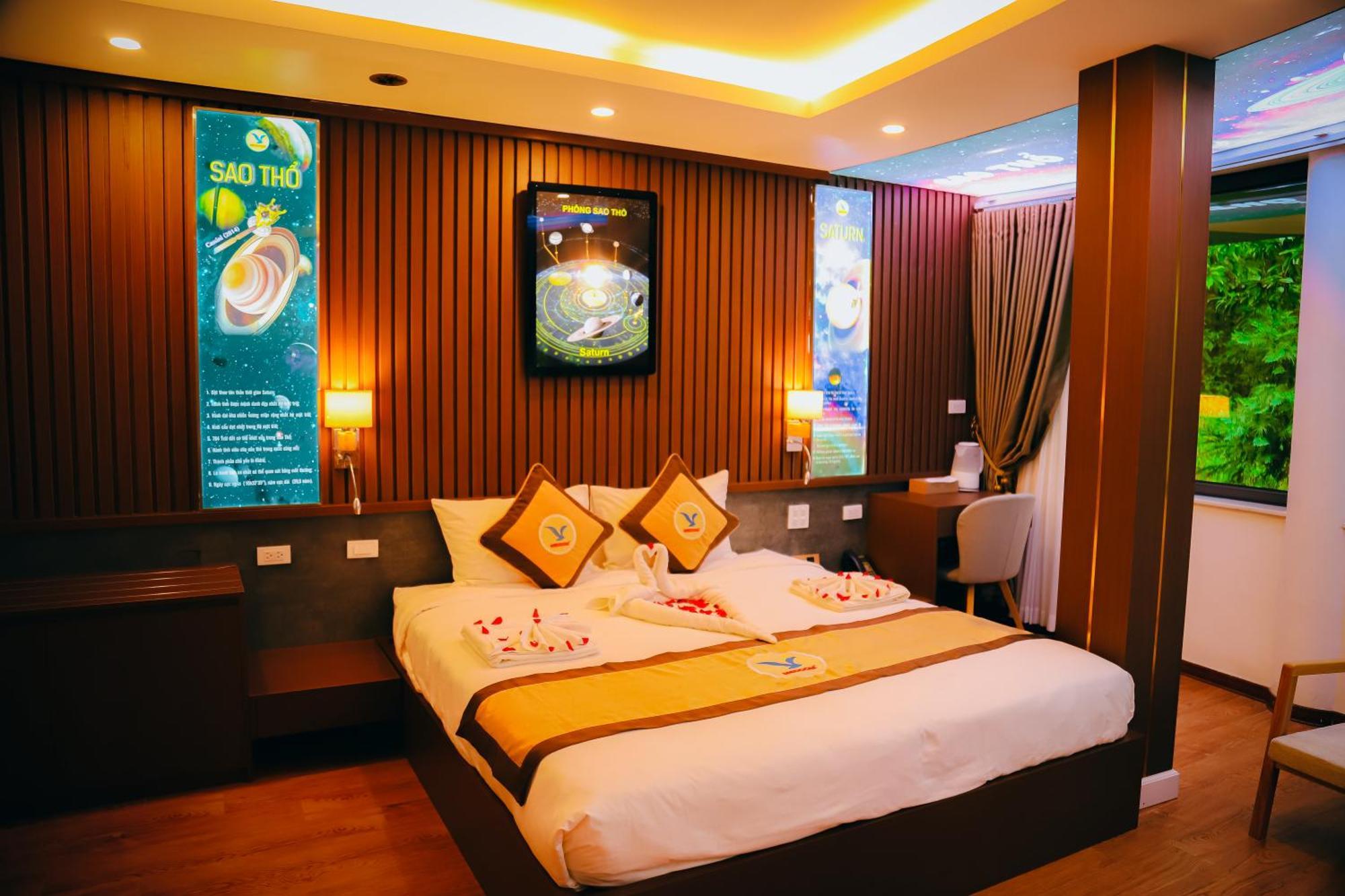 Villa Cánh Cam Cao Phong Esterno foto