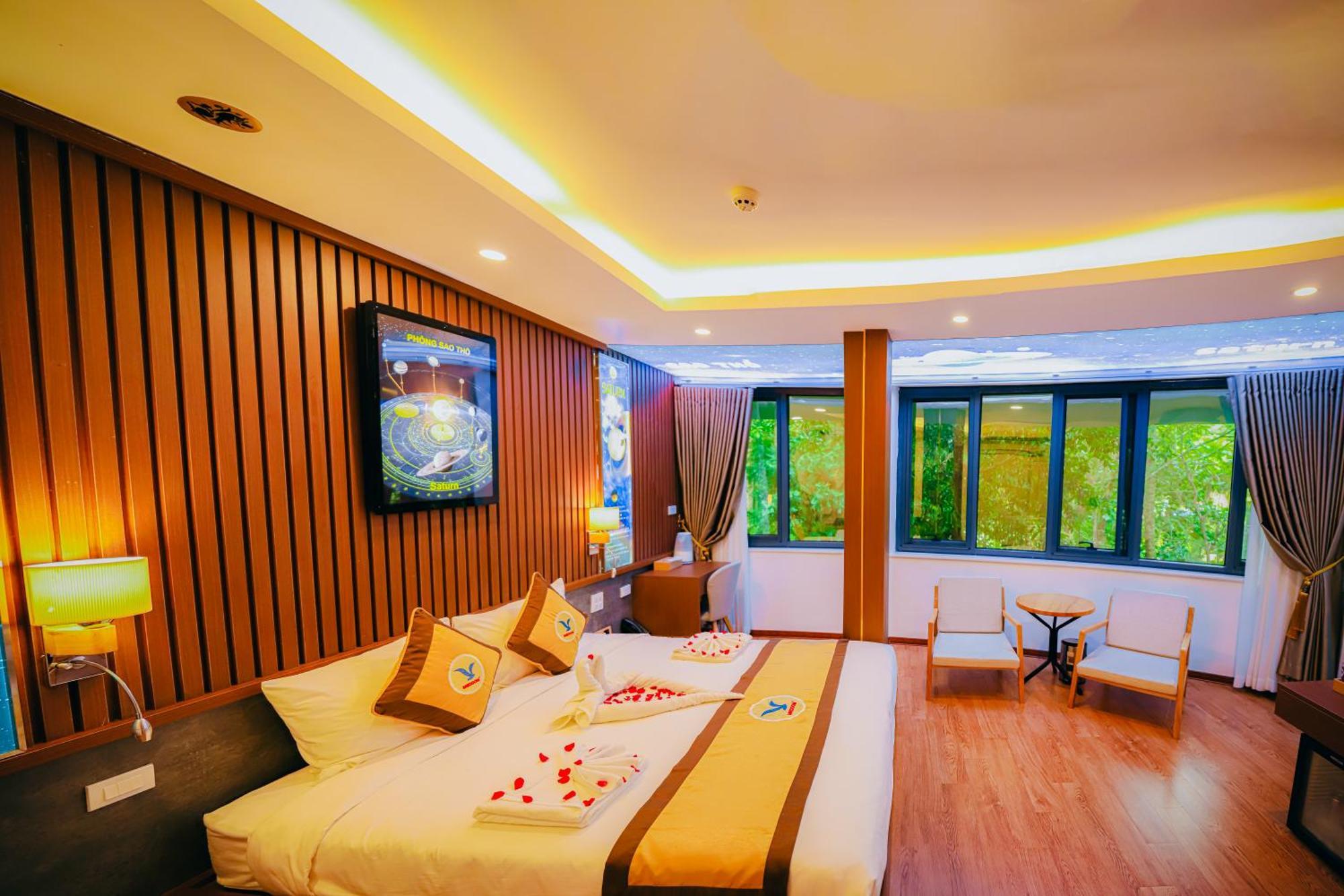 Villa Cánh Cam Cao Phong Esterno foto