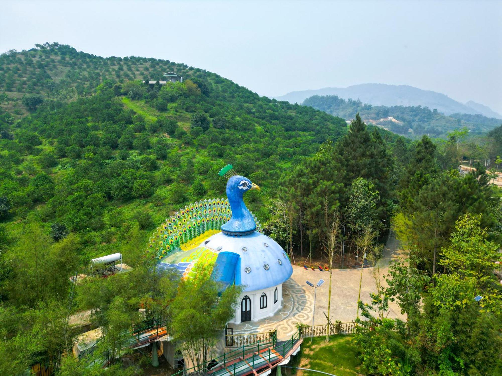 Villa Cánh Cam Cao Phong Esterno foto