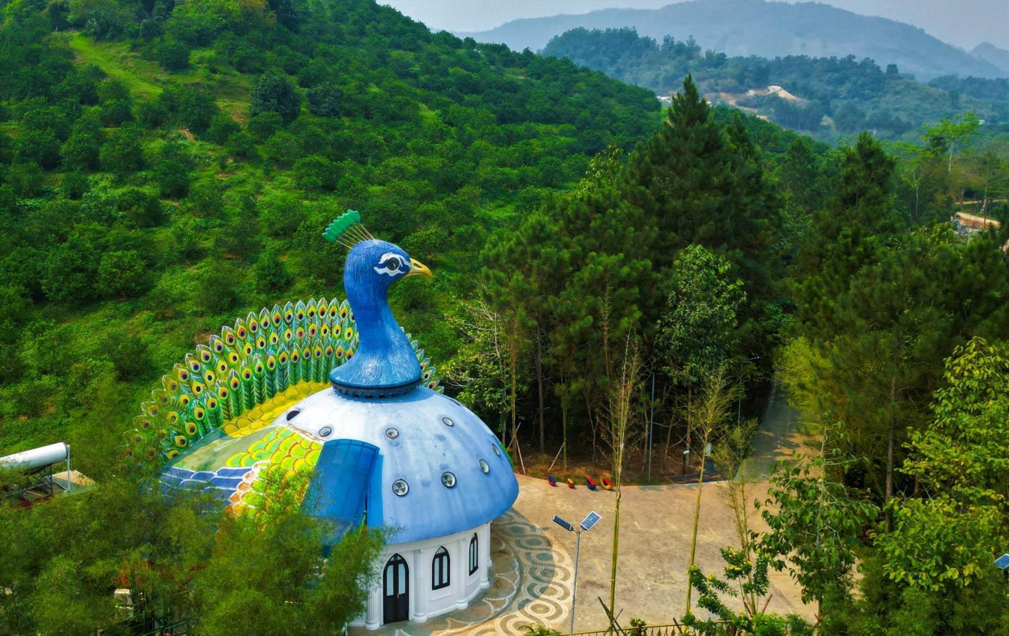 Villa Cánh Cam Cao Phong Esterno foto