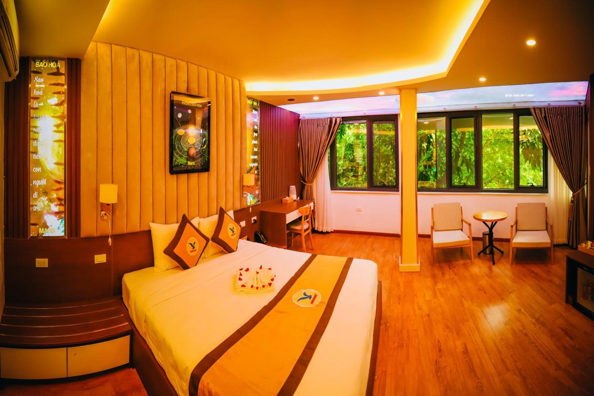 Villa Cánh Cam Cao Phong Esterno foto