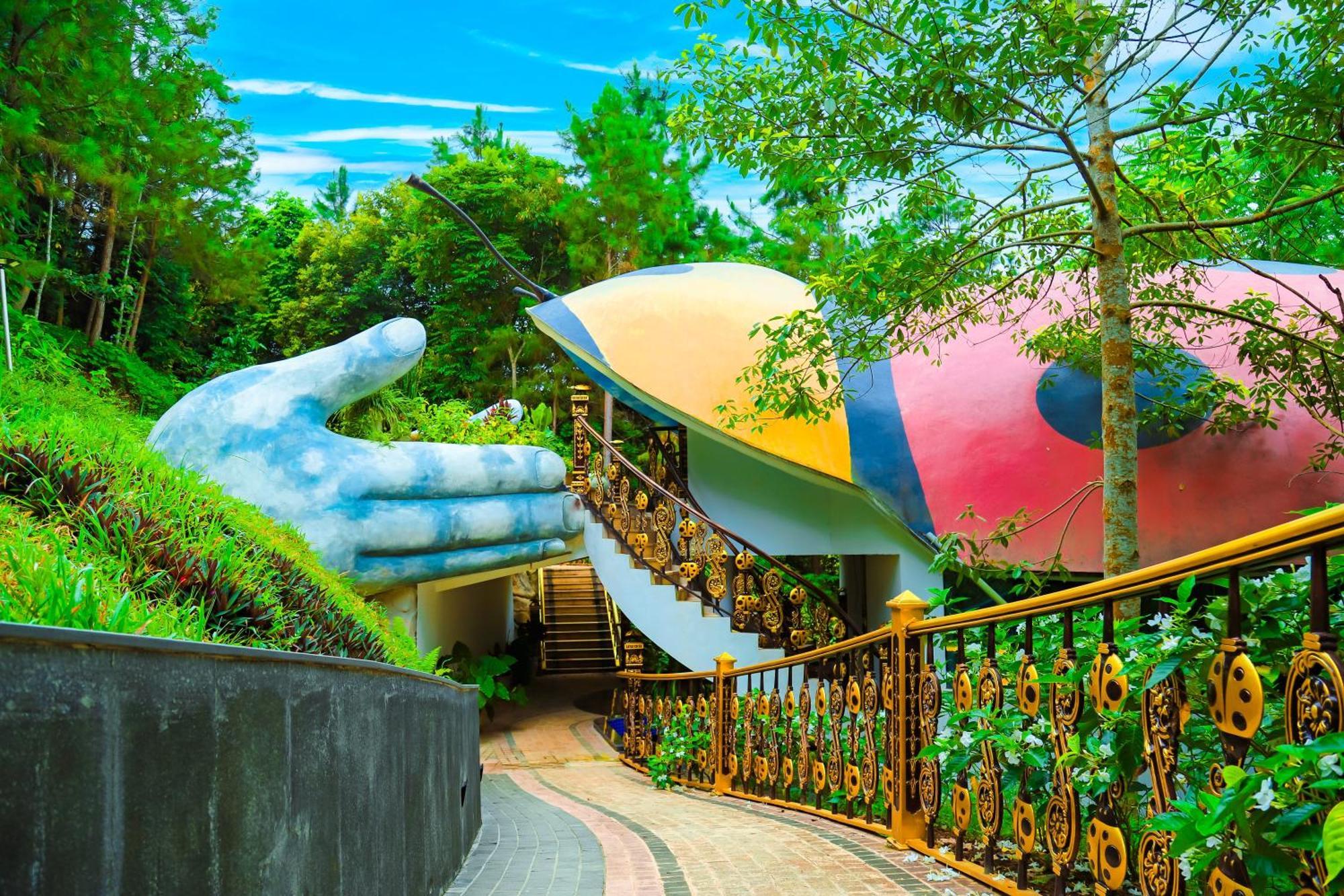 Villa Cánh Cam Cao Phong Esterno foto